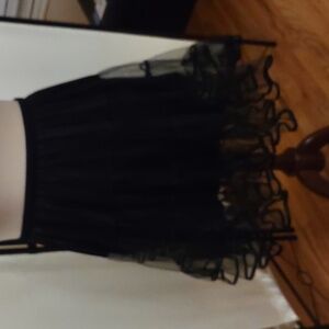 Torrid Black Layered Tulle Skirt Petticoat 3/4